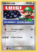 Vote For Luigi