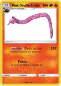 Pink Giraffe