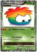 rainbow puffle