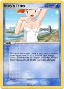 Misty's Tears