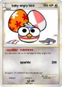 baby angry bird