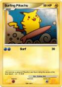 Surfing Pikachu