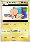 Evil Mr.Caillou