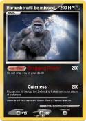 Harambe will be missed Harambe will be