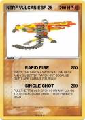 NERF VULCAN EBF-25 NERF VULCAN