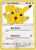 Star Pikachu