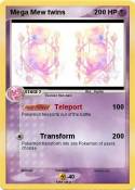 Mega Mew twins