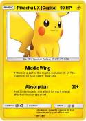 Pikachu LX (Capita) Pikachu LX