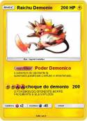 Raichu Demonio