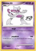 mewtwo EX