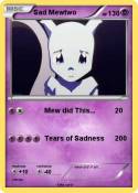 Sad Mewtwo
