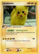 cat pikachu