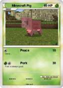 Minecraft Pig