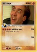 Nick cage