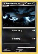 ULTIMO Batman