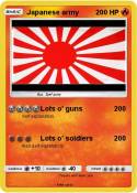 Japanese army Japanese army