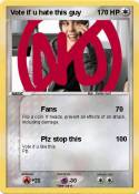 Vote if u hate