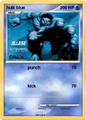 hulk blue