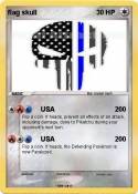flag skull