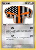 flag skull