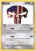 flag skull