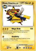 Pirate Pikachu