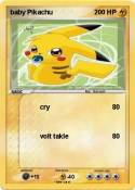 baby Pikachu