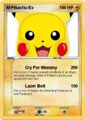 M Pikachu Ex
