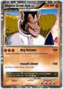 Vegeta Great Ape Vegeta Great