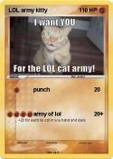LOL army kitty LOL army kitty