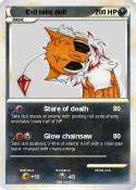 Evil tails doll