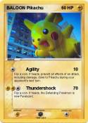 BALOON Pikachu