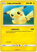 baby pickachu