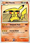 PSY Pikachu