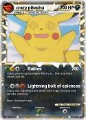 crazy pikachu