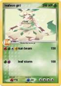 leafeon girl