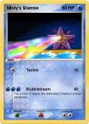 Misty's Starmie