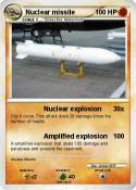 Nuclear missile Nuclear missile