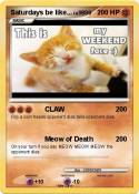 Saturdays be