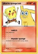 pikachu sponge