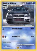Skyline R34