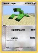 mutant creeper