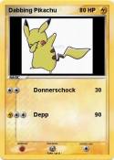 Dabbing Pikachu