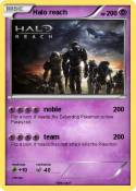 Halo reach