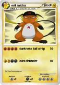 evil raichu