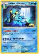 Amber. vaporeon