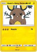 Hoshi's Shiny Dedenne Hoshi's Shiny
