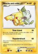 Pikachu and celibi Pikachu and