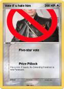 Vote if u hate