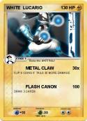 WHITE LUCARIO WHITE LUCARIO
